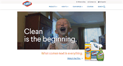 Desktop Screenshot of clorox.com